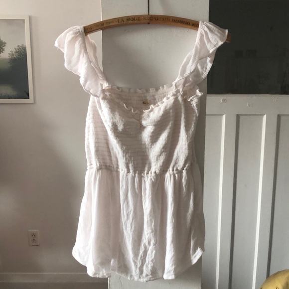 HOLLISTER WHITE TANK TOP